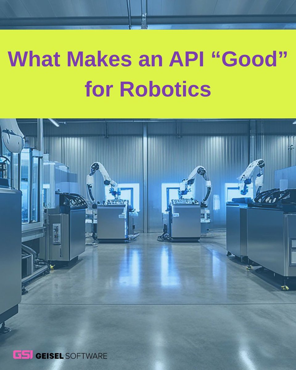 Geiselsoftware's tweet image. Robotics APIs aren’t like classic web APIs. They must handle real-time decisions, hardware constraints, and safety.
Key principles:
⚙️Idempotency
🛡️Predictable errors
📉Hardware-aware rate limits
🧩Modularity
Robotics needs APIs built for the physical world, not just the cloud.