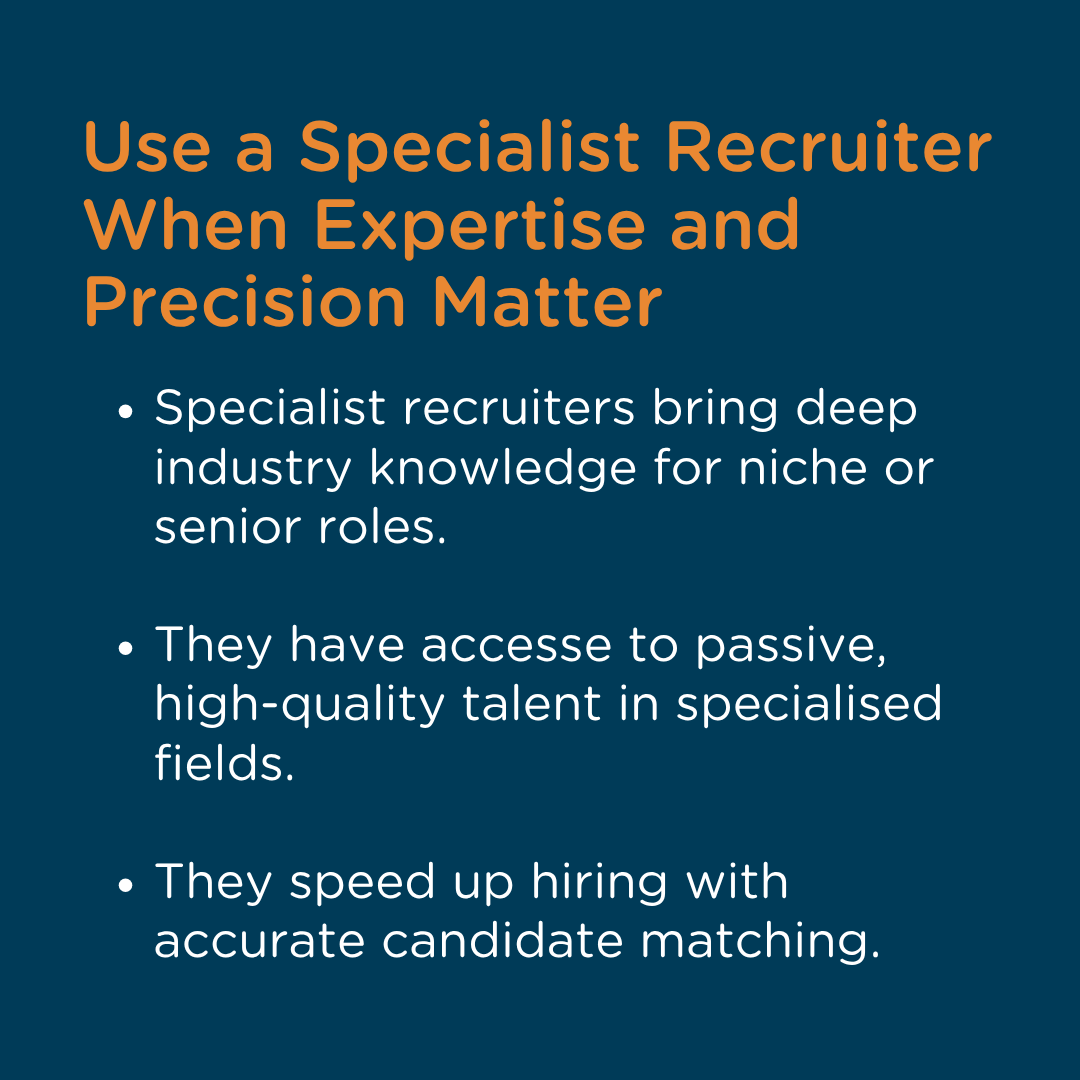 weareairswift's tweet image. When it comes to finding top talent, a question we often see is:
Should I work with a generalist recruiter or a specialist who speaks my industry’s language? Read our blog to help you decide:  hubs.ly/Q03THKrn0

#WeAreAirswift #TalentAcquisition #RecruitmentStrategy