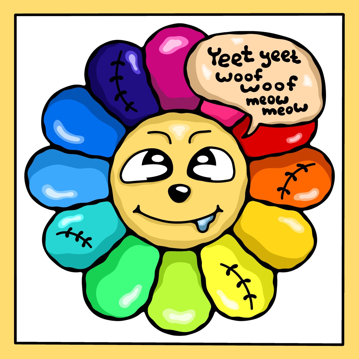 The Yeet Buyback Vault continuously buys back and burns Yeet (10% of supply burned so far)

The YAT will continue to market buy YEET

Mfers are STILL getting tattoos

and you're fading?