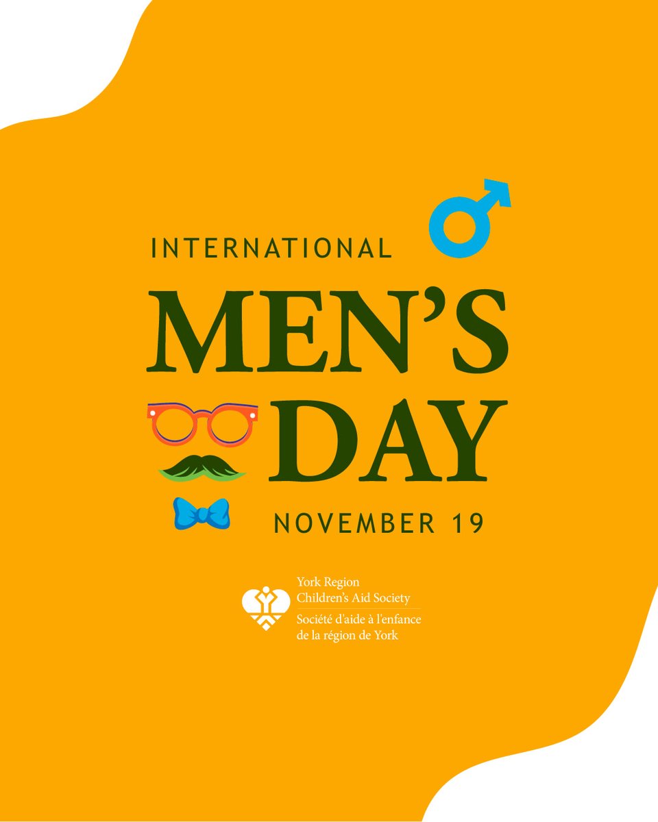 YorkRegionCAS's tweet image. Today we celebrate and appreciate the men who lead with integrity, show compassion, and inspire those around them. 💙

#YRCAS #InternationalMensDay #PositiveMasculinity #Inspiration #SupportEachOther