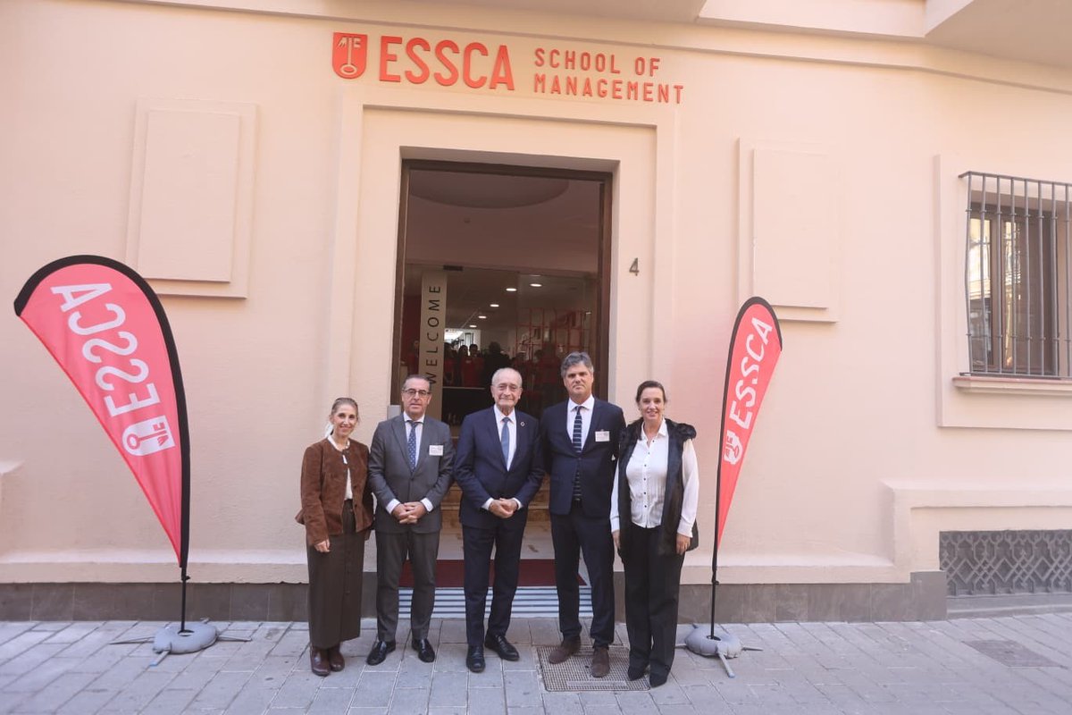 IntroIberica's tweet image. 🎓 Ayer celebramos la inauguración del nuevo campus de #ESSCA en Málaga: un espacio #moderno, #sostenible y lleno de #vida académica que acogerá a más de 400 estudiantes #internacionales en un edificio histórico renovado.