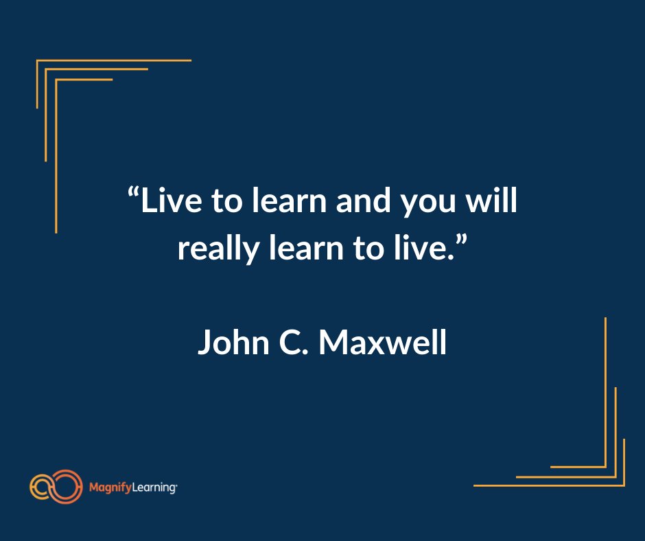 ryansteuer's tweet image. #PBL #ProjectBasedLearning #SchoolLeadership
“Live to learn and you will really learn to live.”
-John C. Maxwell