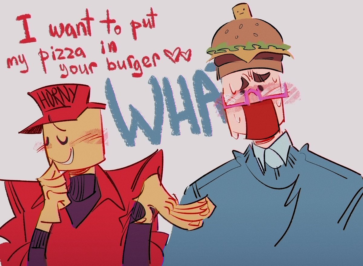 XenonPurpules's tweet image. #pizzaburger