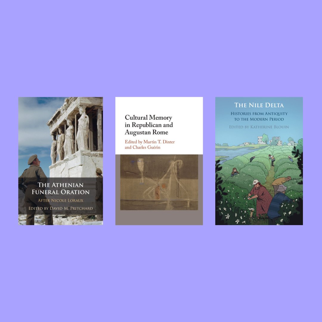 CambUP_Classics's tweet image. New paperbacks in #Ancient history
📚 cup.org/4owcdLN 
#ancienthistory