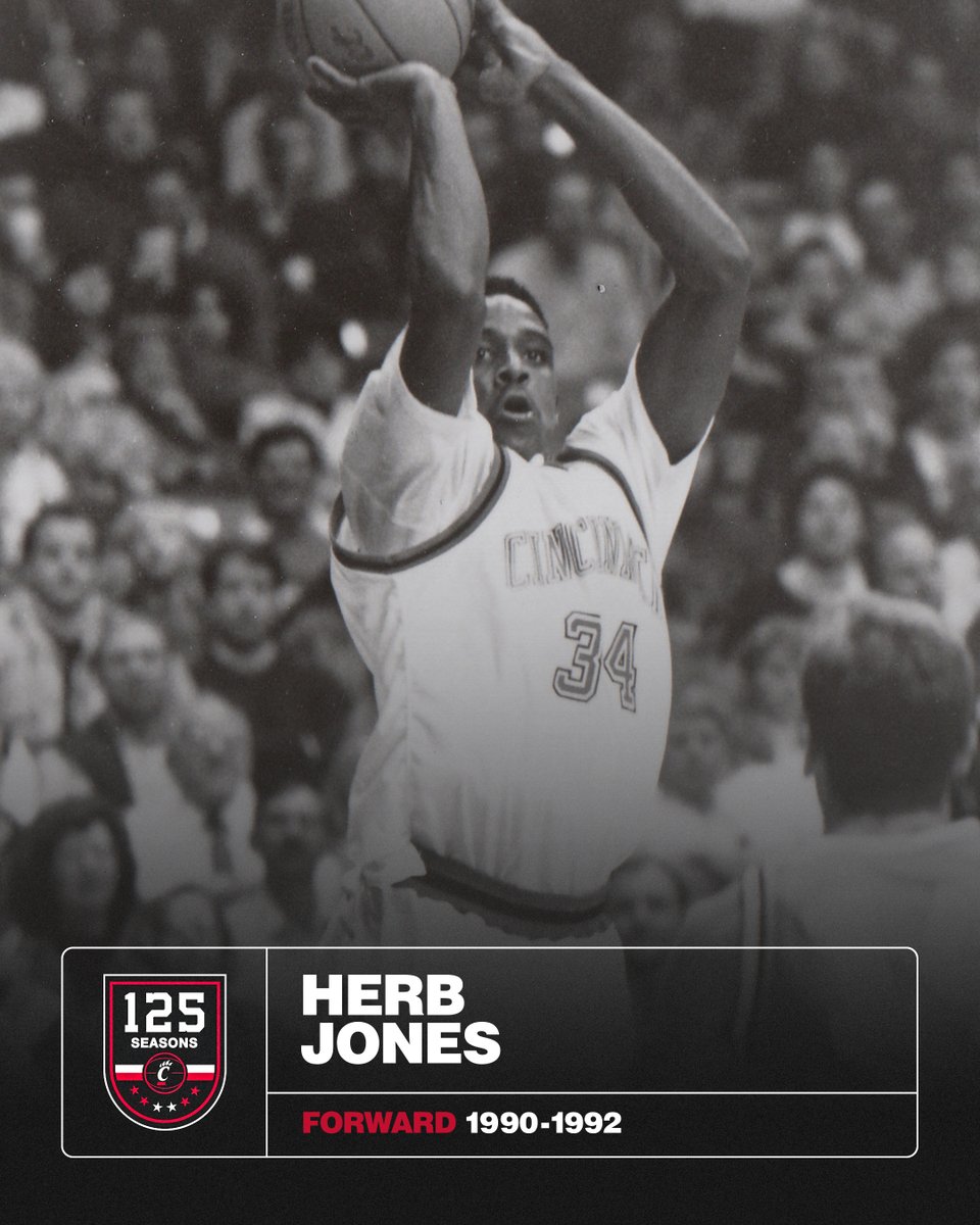 GoBearcatsMBB's tweet image. If you followed the string of the program&apos;s rebirth in the &apos;90s to a single player, you&apos;d find Herb Jones.