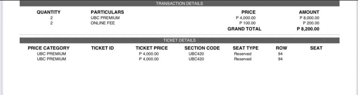 MartinKemz's tweet photo. WTS

BLACKPINK DEADLINE WORLD TOUR IN BULACAN ( November 22, Saturday)

UBC PREMIUM- UBC420
Row 94
2 Tickets 
✅️You're all welcomed
📩Dm me now

Thank you! https://t.co/H3PUnuf5bY