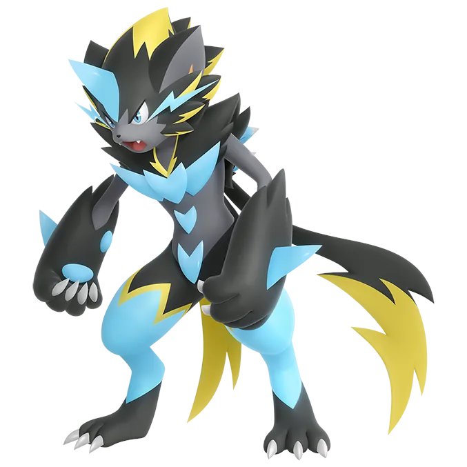 SerebiiNet's tweet image. Serebii Update: Official render for Mega Zeraora serebii.net