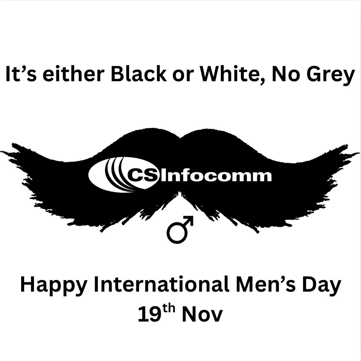Shoutout to the men who keep life simple:
• “AC theek hai yaar” straight to the point
• “5 minutes” = “Bas ek last over + Ek last email”
• “Restart karke dekho” THE OG fix since Windows 95
Some things really are black or white.

Happy #InternationalMensDay