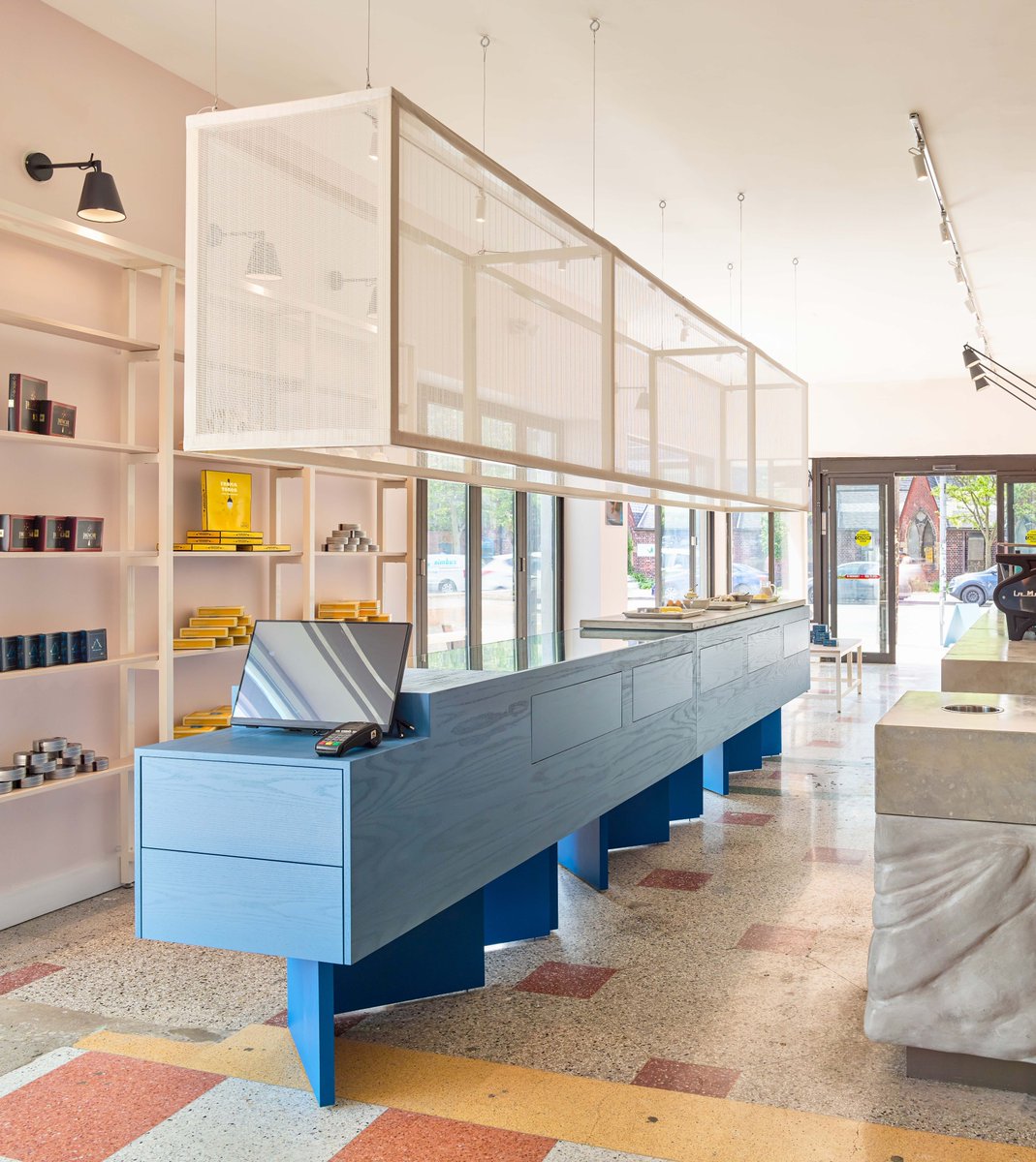 archinect's tweet image. Need a mid-week #DesignInspiration? Check out some recently posted store designs from #ArchinectProjects. Details and more projects at archinect.com/news/article/1…