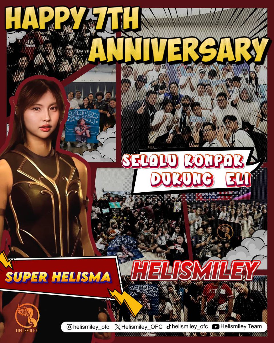 Helismiley_OFC's tweet photo. 7 tahun perjalanan Helismiley dari 2018 hingga saat ini. Banyak lika liku perjalanan yang sudah kami alami bersama @H_EliJKT48 

Terima kasih Eli sudah menjadi sosok inspirasi bagi kami dan juga sebagai keluarga

Happy 7th Anniv Helismiley 🫶

#SuperHelismiley
#7ourneyWithHelisma https://t.co/Ez1JuYXu15