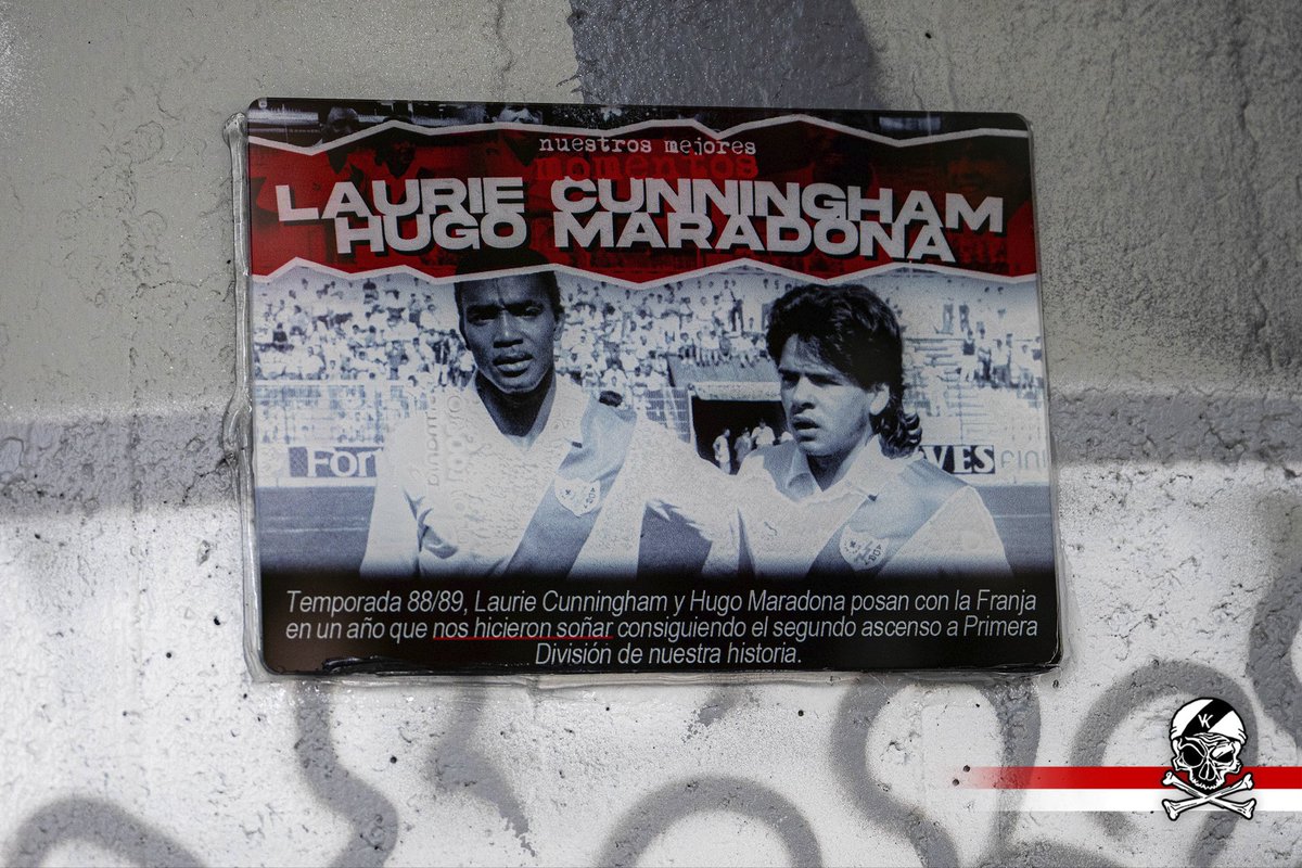 5. Laurie Cunningham y Hugo Maradona

Temporada 88/89, Laurie Cunningham y Hugo Maradona posan con la Franja en un año en el que nos hicieron soñar.