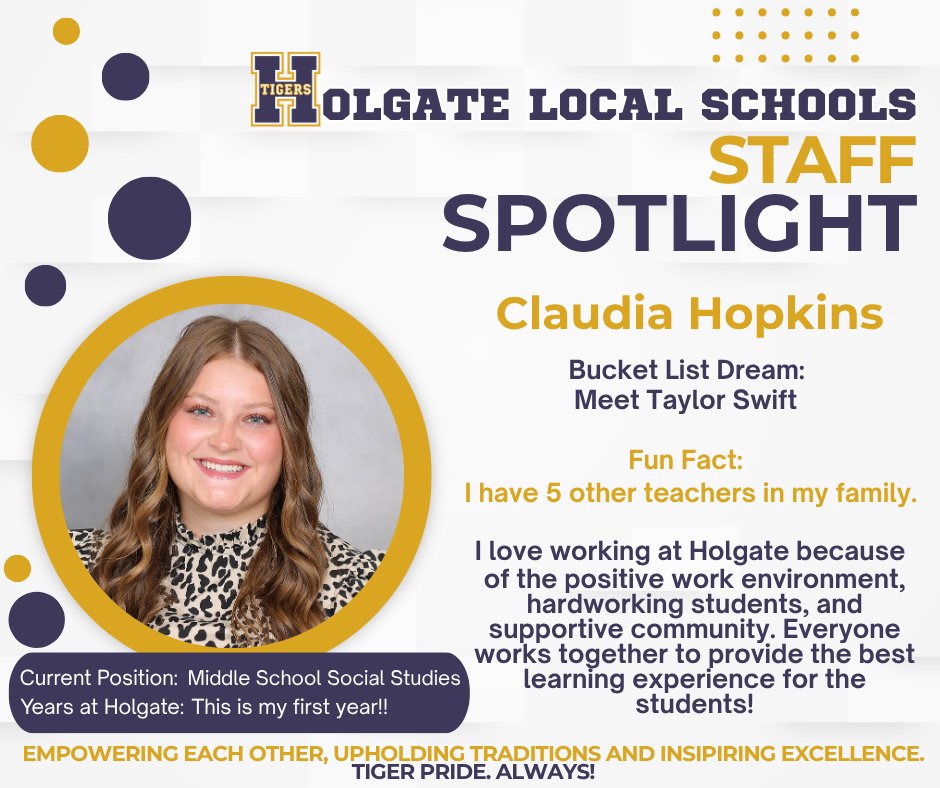 Staff Spotlight psqr.io/kY3sqPrV0Q via <a href="/ParentSquare/">ParentSquare</a>