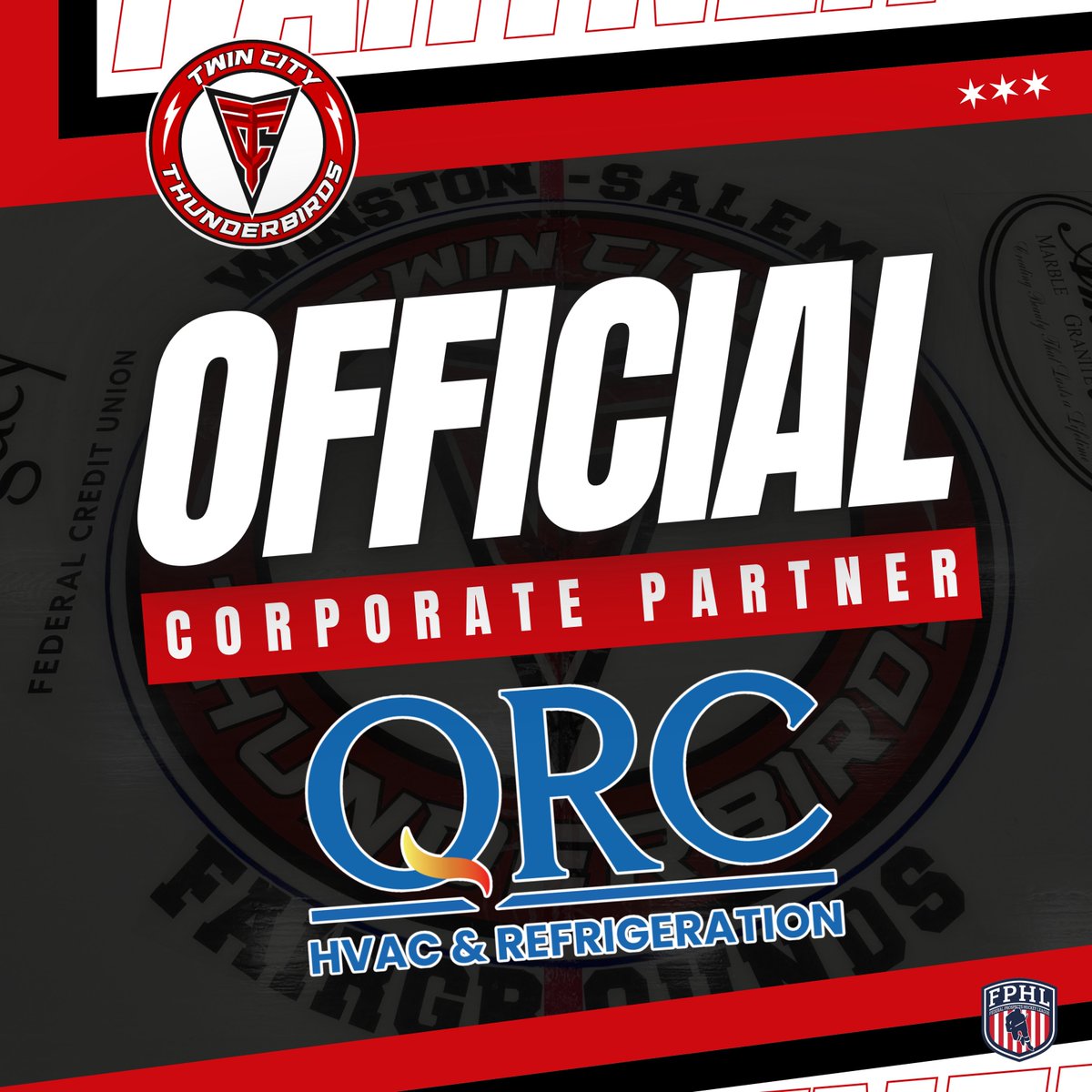 TCThunderbirds's tweet image. We’re proud to recognize QRC as a valued corporate partner of the Thunderbirds. Thank you for your continued support! #FlockTogether
