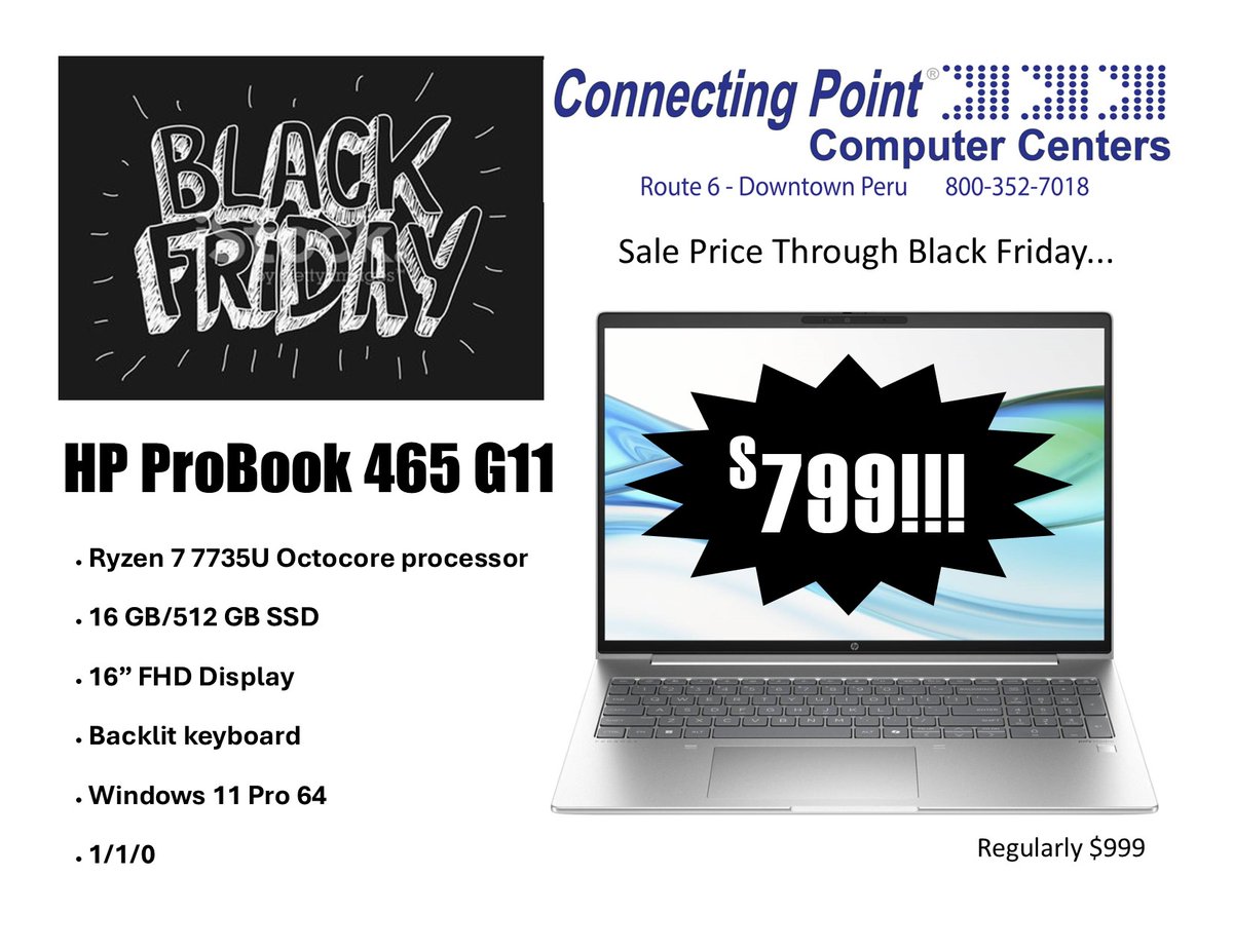 cpointccivnet's tweet image. Black Friday Special cpointcc.com/blog/1569-blac… #pcrepair #managedservices