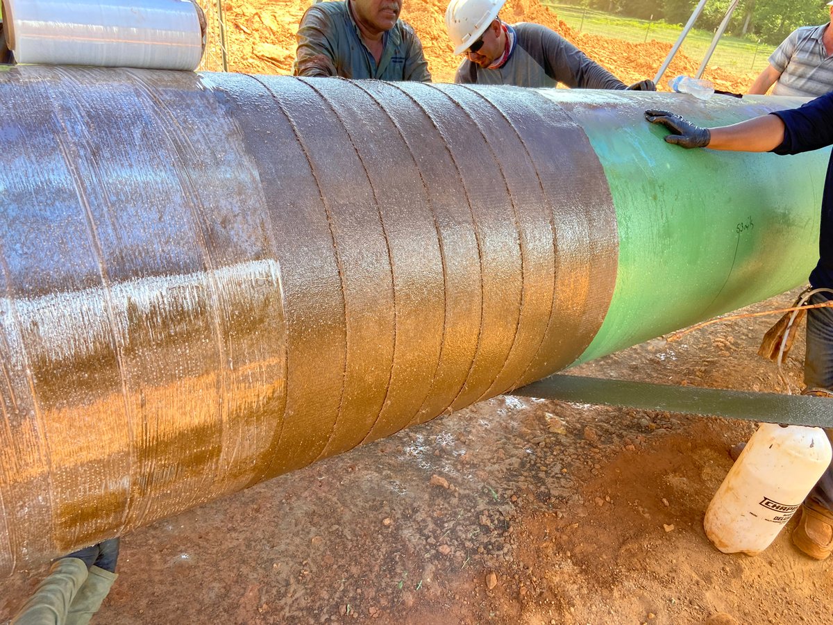 DENSOtweets's tweet image. Bore-Wrap® delivers unmatched protection for #Pipelines facing SAIG (sheer, abrasion, impact, and gouge) in tough environments. Designed for trenchless installs, it saves contractors time and helps preserve pipe integrity. Learn more: bit.ly/41I6cTa