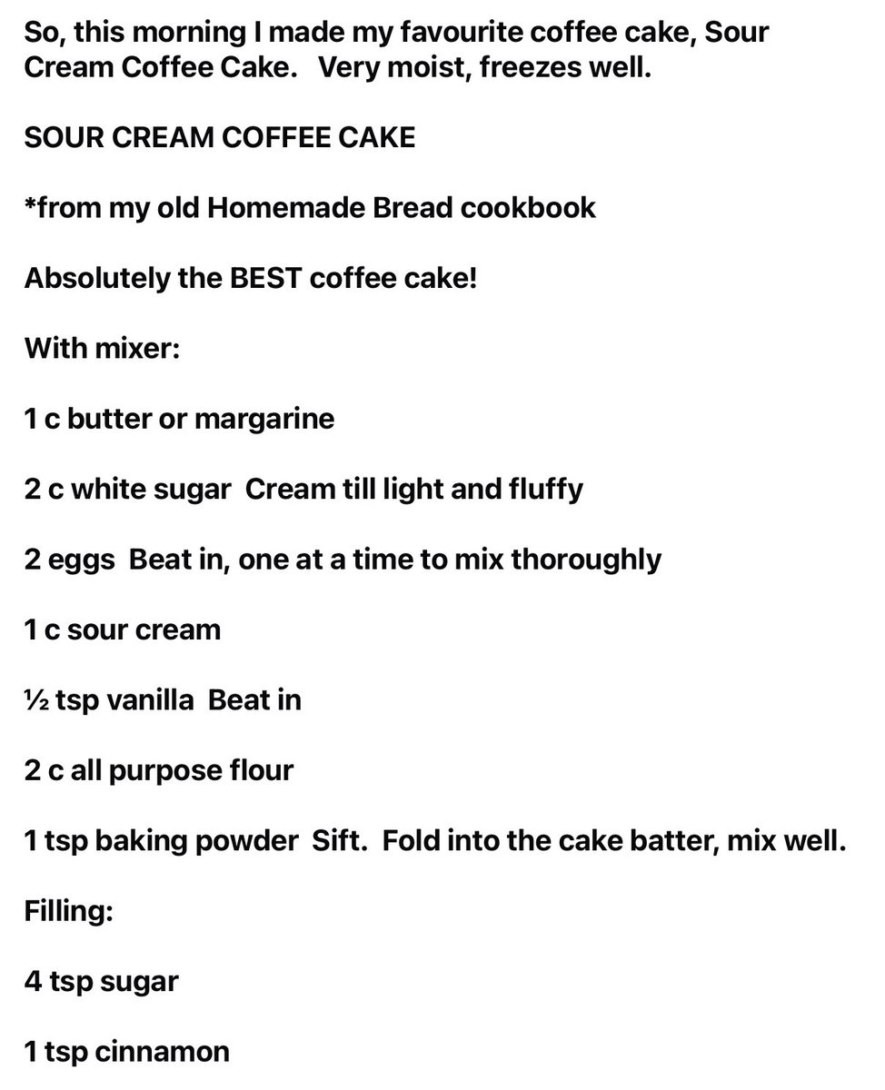 HappyHomeHub's tweet image. #sour #cream #coffee #cake #recipe