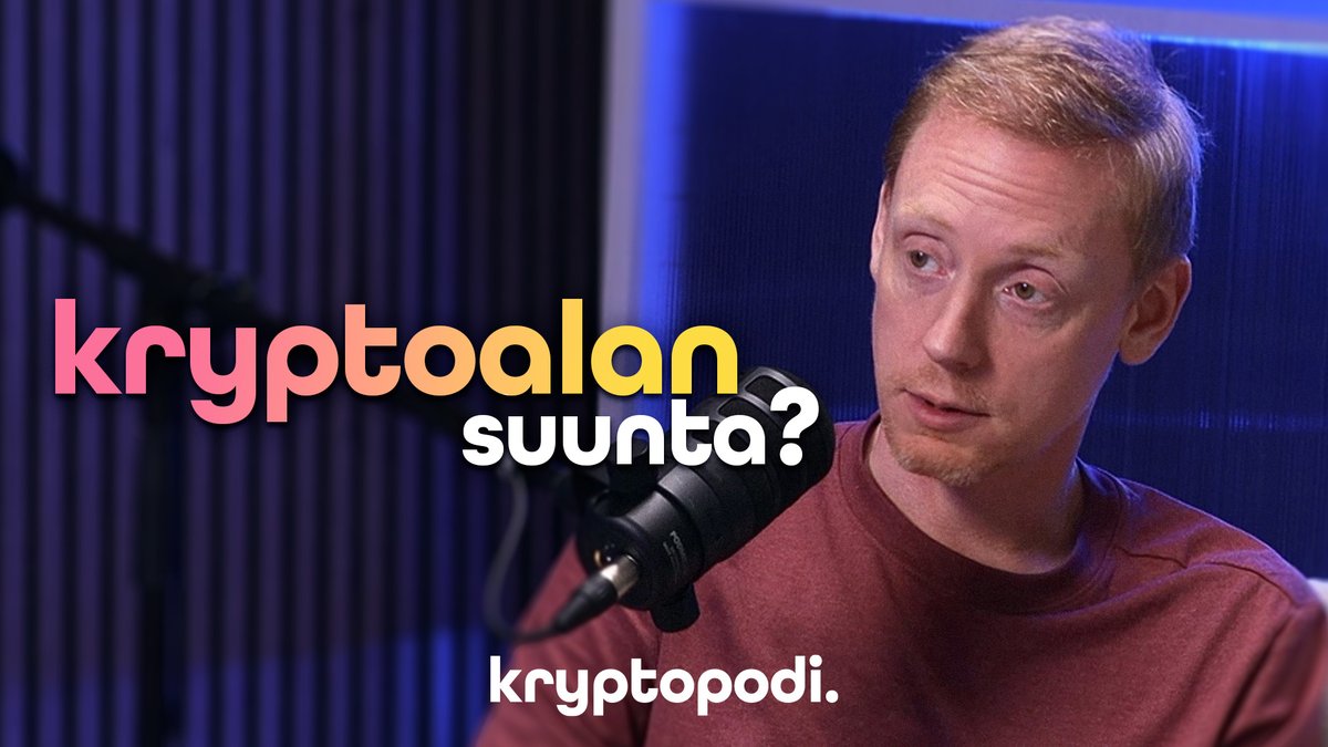 Uusi jakso Kryptopodia nyt julki! 🎙️

Miltä kryptoalan tulevaisuus näyttää ja mihin suuntaan kehitys on menossa?

Sijoittajan kannalta on tärkeä ymmärtää mitä alalla tapahtuu ja mihin suuntaan olla menossa.

Siitä keskustellaan tuoreessa Kryptopodi jaksossa Hedgehog Protocolin