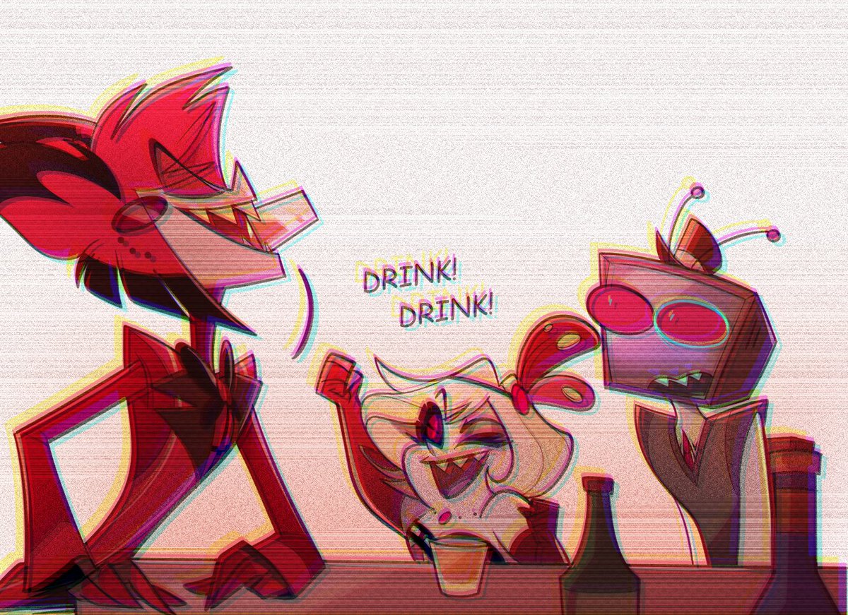 H_oo27's tweet image. #HazbinHotel