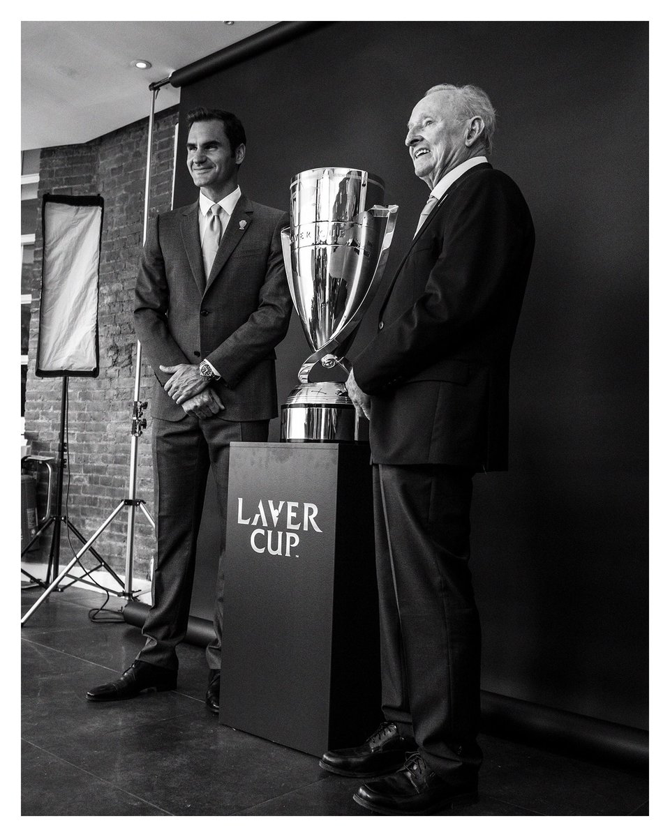LaverCup's tweet image. Celebrating Roger’s incredible journey to the International Tennis Hall of Fame.

Congratulations to Laver Cup co-founder and 20-time Grand Slam champion Roger Federer on being selected for induction into the International Tennis Hall of Fame in 2026. A career whose legacy…