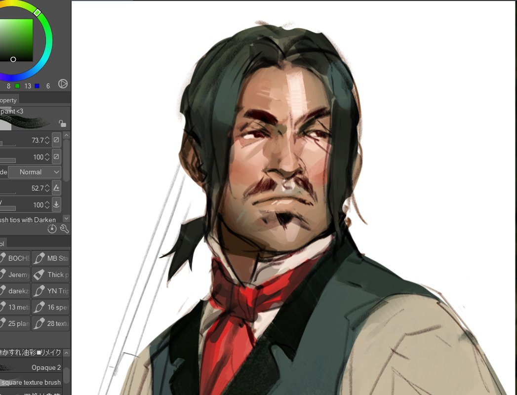 lis_cepu's tweet image. Haven&apos;t drawn Javier in forever