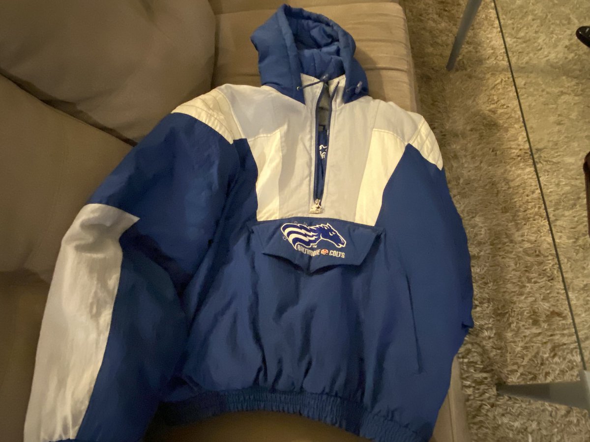 On this day in 1995, the only time an American team won the grey cup.  The Baltimore stallions defeated Calgary at Taylor Field in Regina.  So we’re bringing out the starter jacket!  #cfl #riders