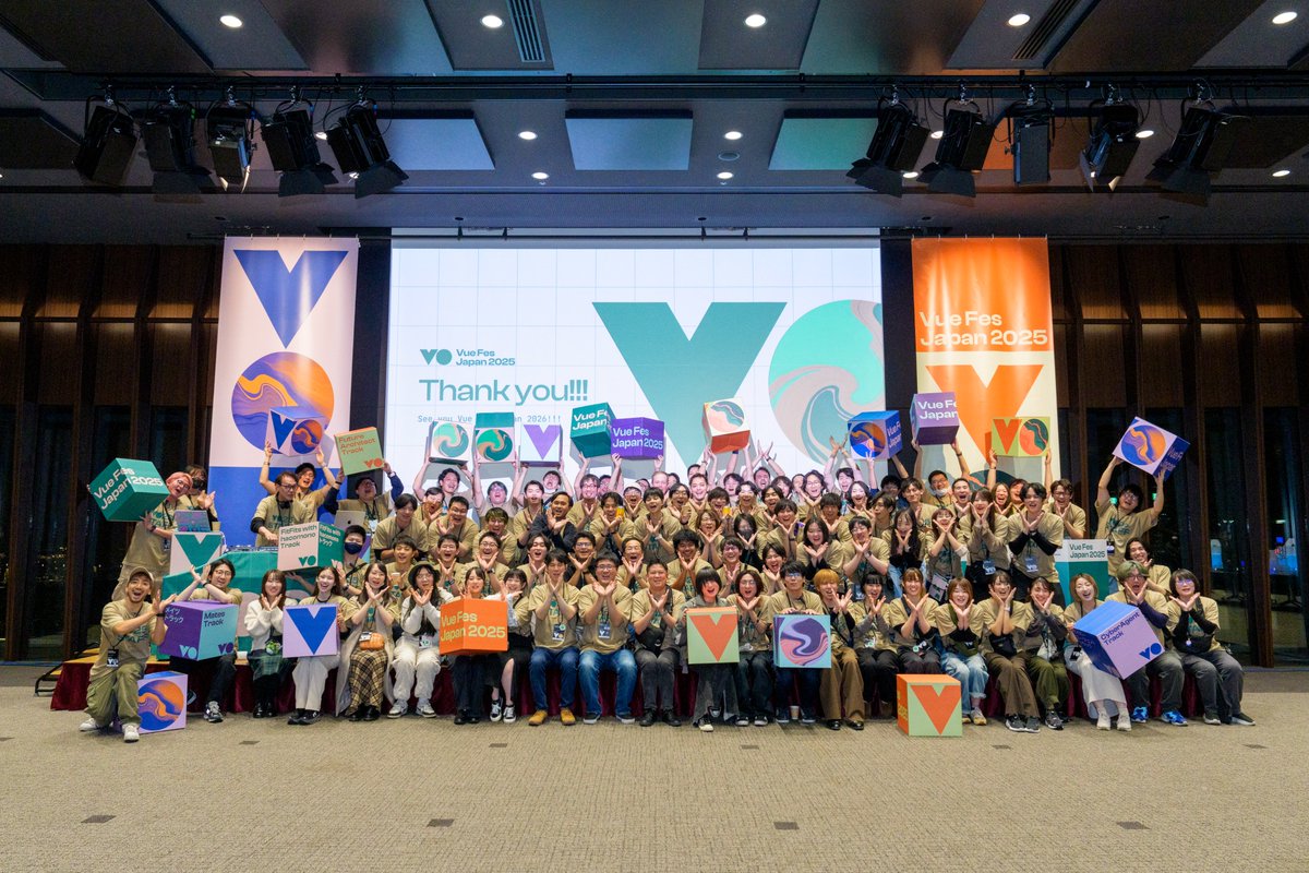 448jp's tweet image. Vue Fes Japan 2025の思い出……最高のカンファレンスだった

#vuefes #vuejs