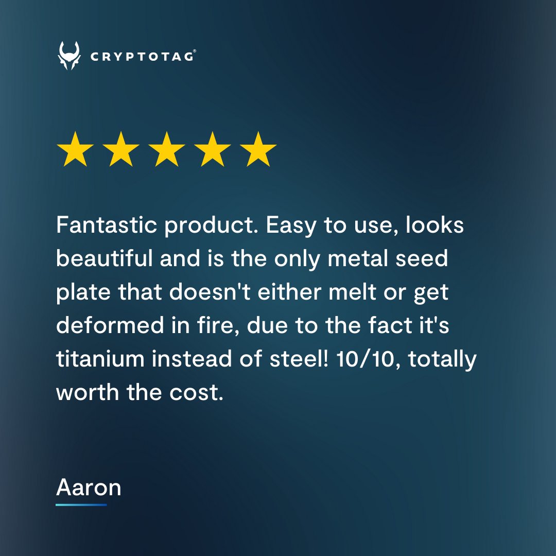 CRYPTO_TAG's tweet image. Cryptotag Zeus indeed withstands the heat! Interesting to watch is the Jameson Lopp test which tested the Odin, Zeus and the Thor and given us the triple A tier!