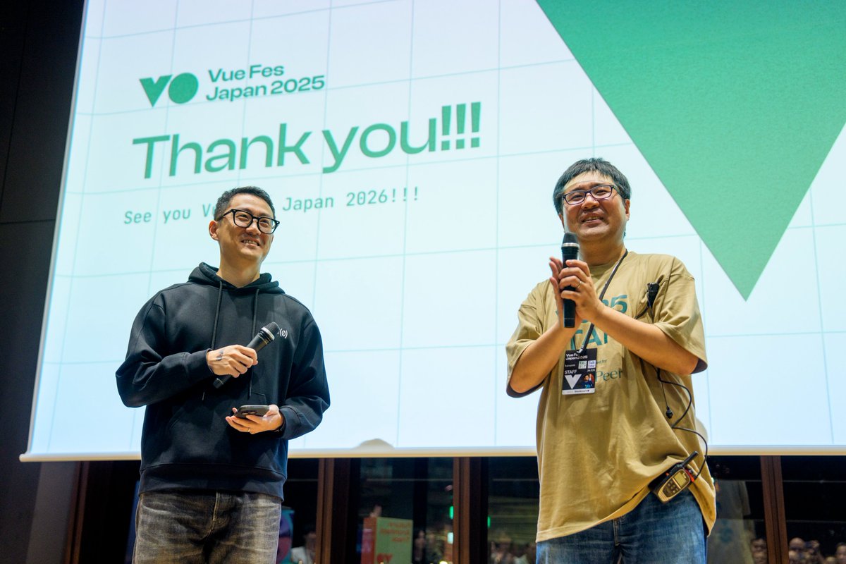 448jp's tweet image. Vue Fes Japan 2025の思い出……最高のカンファレンスだった

#vuefes #vuejs