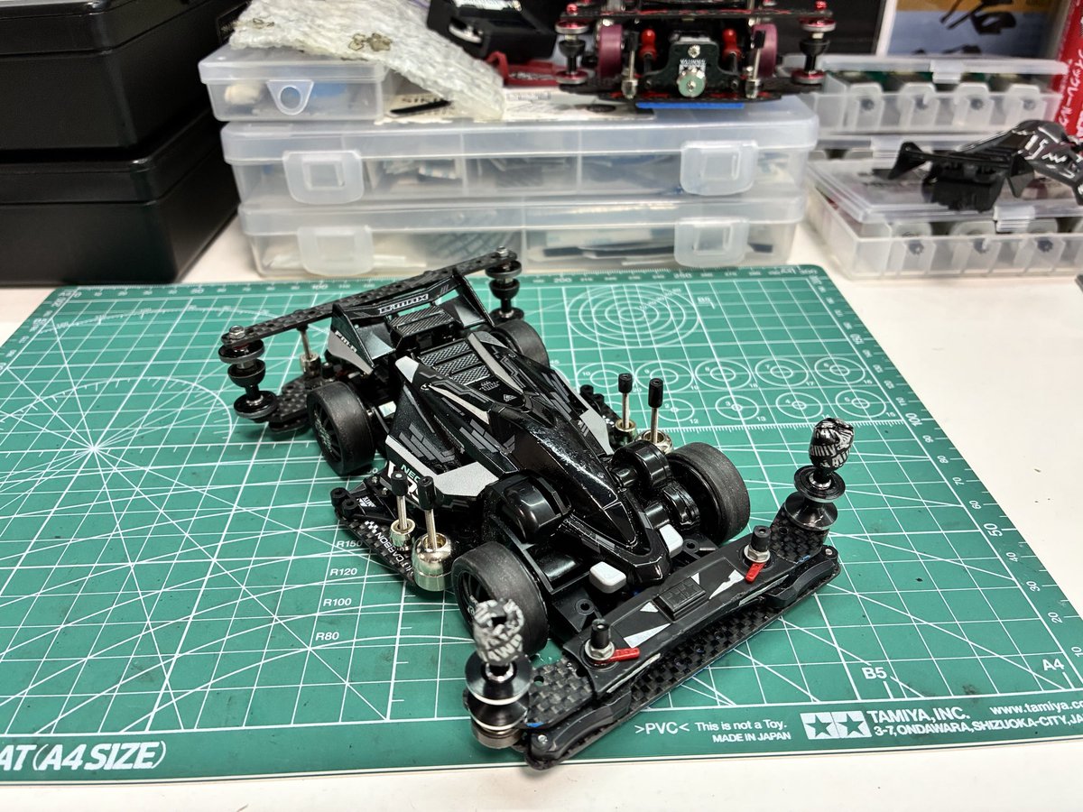 Polaris___a's tweet image. #EDM NEXT/BMAXレース
頑張りましたが散々な結果でした…残念😢
#ミニ四駆