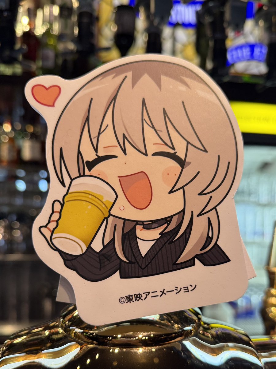 YO_7991's tweet image. 川崎hubのゴルクラコラボ行ってきたー。桃香さんとルパさん、ビール飲んでニッコニコやんwさすがナイスビール！ #ガルクラ #川崎 #hub