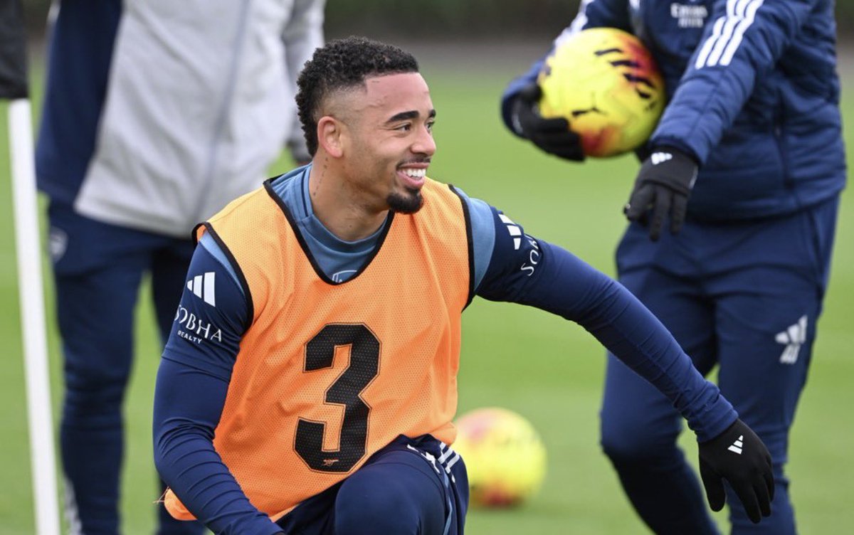 TikiTakaConnor's tweet image. Welcome back, @gabrieljesus9! 🇧🇷