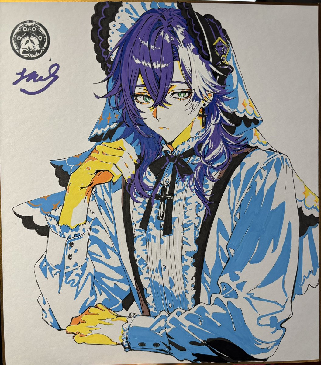 Post by EZOI𓃕ｺﾐﾃｨｱD15b on X: 色紙