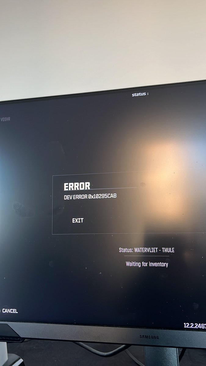 vDihrr's tweet image. Anyone who also get this trying to play Bo7