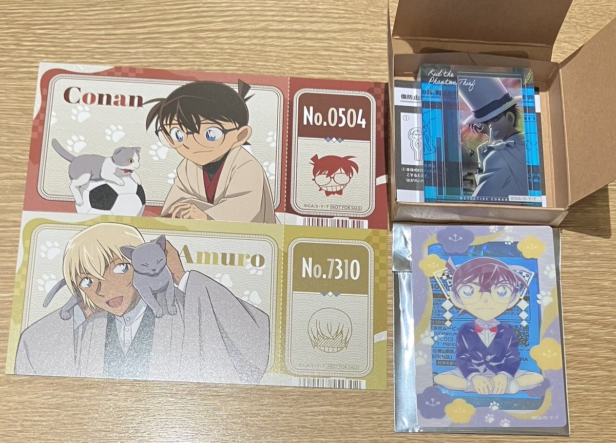 rina10_L_TD0422's tweet image. 名探偵コナン オーロラアートコレクション ノーブルアートコレクション アニメイトフェア 特典【交換譲渡買取】

譲）画像参照
求）灰原

固定ツイ手渡しor郵送（紙類は2点〜）にて。
カードは灰原単体であれば何でも検討します。
検索からでもお気軽にどうぞ。
よろしくお願いいたします。