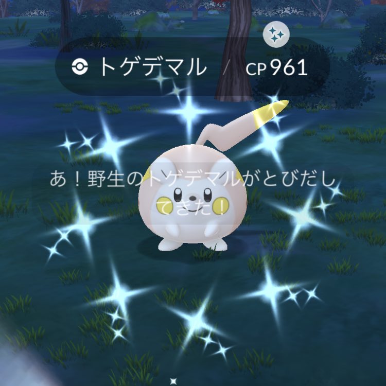 n63490288's tweet image. 今日は調子いい 🫶🏻

#ポケGO
#色違い