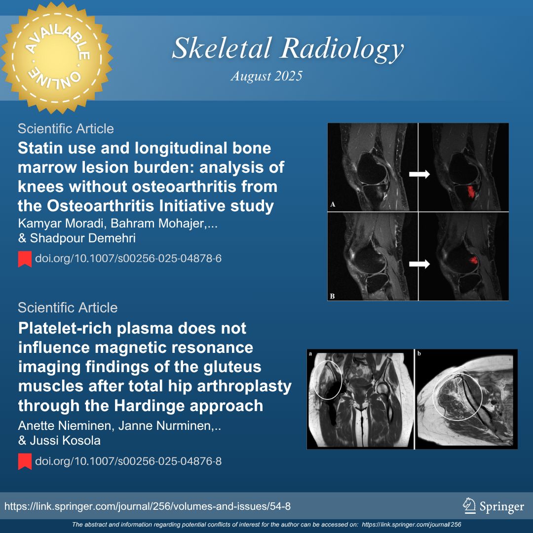 Skeletal Radiology tweet media