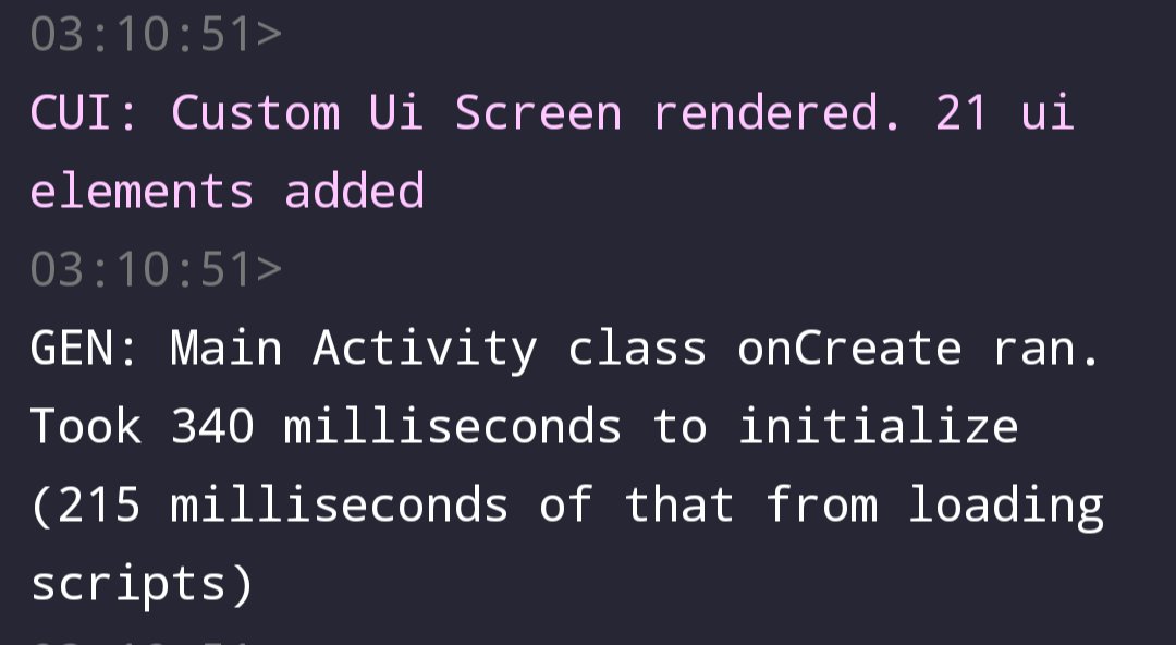 JennaGrip's tweet image. My app has a whole console informing the user of what the app is doing. Great for debugging and optimizing, too. 😎