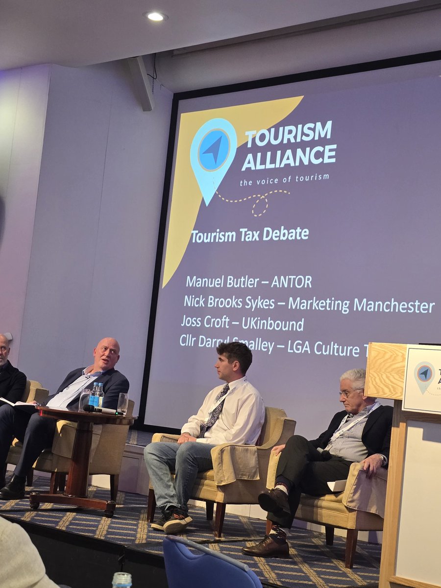 Joss Croft OBE of <a href="/UKinbound/">UKinbound</a> states they do not support a visitor tax as this adds to the uncompetitiveness of the UK for overseas visitors and due to fears of how it will be applied. At the Tourism Alliance Policy Conference <a href="/tourismsvoice/">Tourism Alliance</a>