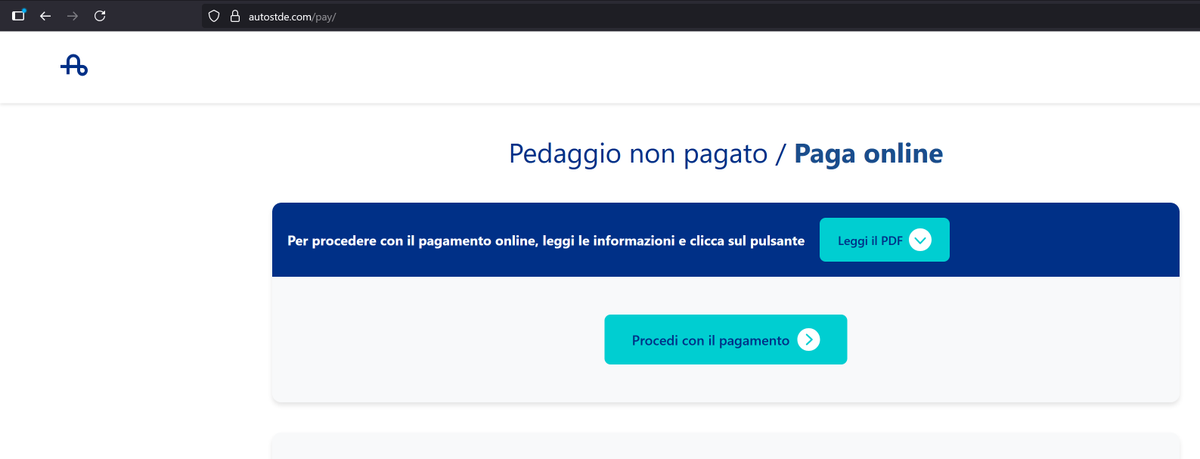 Phishing "Pedaggio non pagato"
autostde[.]com domain created today (2025-11-19)
<a href="/AgidCert/">Cert AgID</a> 
<a href="/JAMESWT_WT/">JAMESWT</a> <a href="/illegalFawn/">illegalFawn</a> <a href="/guelfoweb/">Gianni Amato</a> <a href="/AndreaDraghetti/">Andrea (Drego) Draghetti 👨🏻‍💻 🎣</a> <a href="/marsomx_/">Simplicio Sam L.</a>