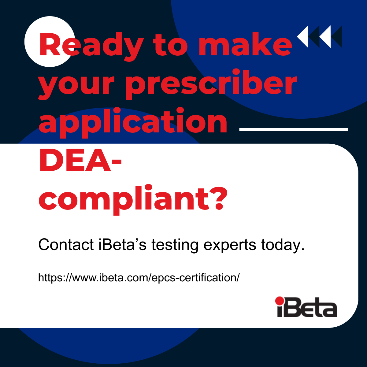 iBetaQA's tweet image. Access must be tied to the practitioner’s DEA registration number and prescribing authority.

That’s not just policy, it’s protection.

This ensures every prescription is verified, traceable, and compliant.
ibeta.com/software-testi…

#EPCS #Compliance #SoftwareTesting #QA