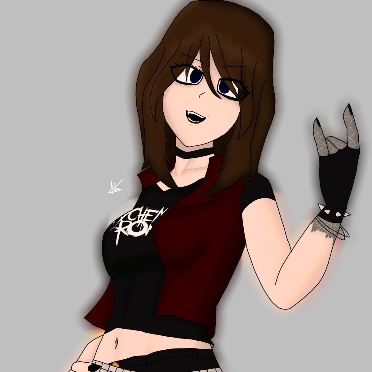 GoodNapatTV's tweet image. Rebel Girl. (Lexi)
#art #ocart #CODERED