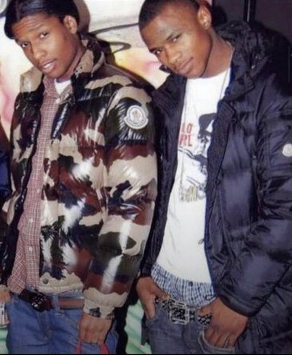 spacetigre's tweet image. I muted that Kanye post cause my mentions are in shambles from people saying i’m right and i’m wrong. ANYWAYS, here’s Asap Rocky in 2008 lol