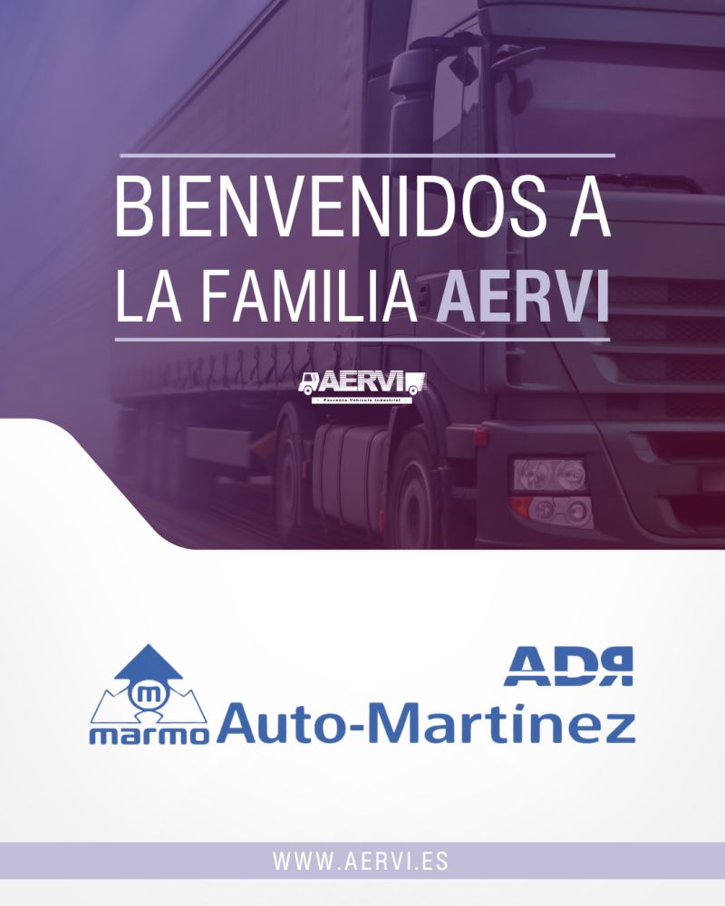 🤗En AERVI damos la bienvenida a nuestro nuevo socio: AUTO-MARTINEZ, S.A.
💪Con más de cinco décadas de historia, la compañía mantiene una filosofía clara basada en el compromiso con sus clientes, con su equipo y con sus proveedores.
