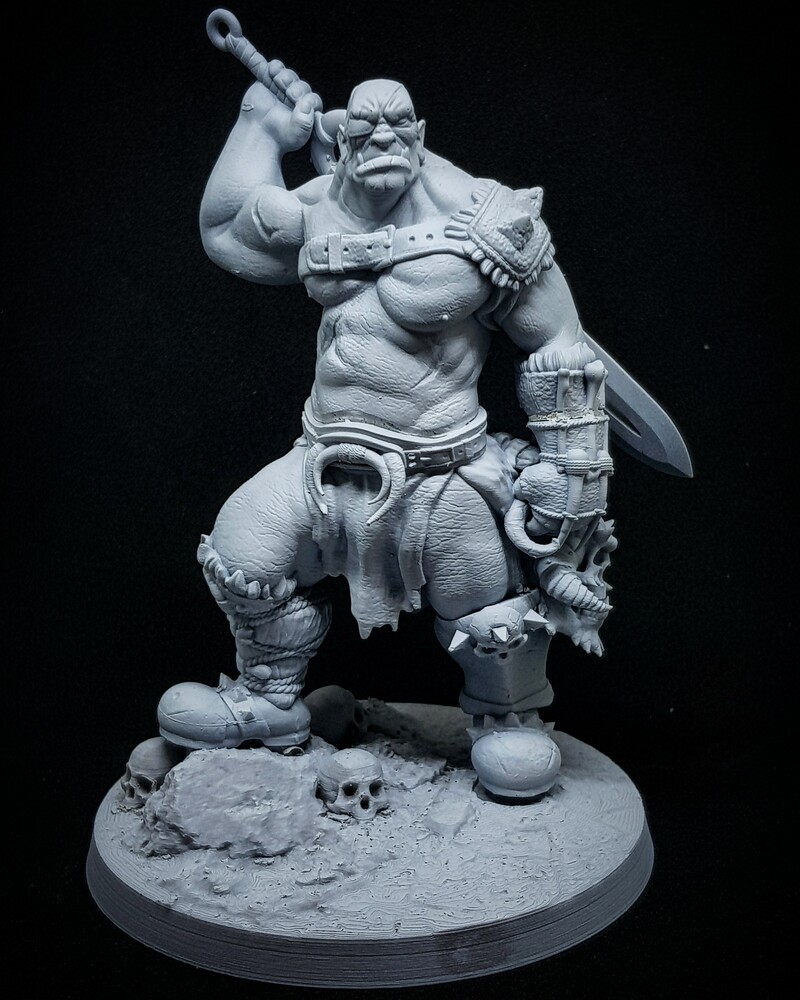 WillsWills16442's tweet image. Orc warrior printed and painted figure.
#orcwarrior
#printedmodel
