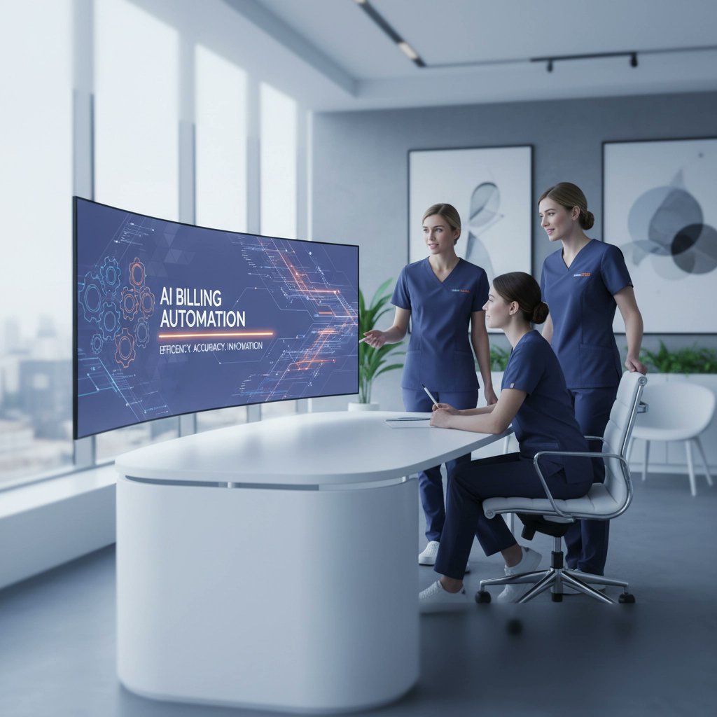 HealthPathSol's tweet image. 90% of healthcare leaders see AI billing as the future: but most still use manual processes. HealthPath Solutions bridges the gap with tailored smart automation. Ready to level up? Comment below! #HealthPathSolutions healthpathsolutions.us