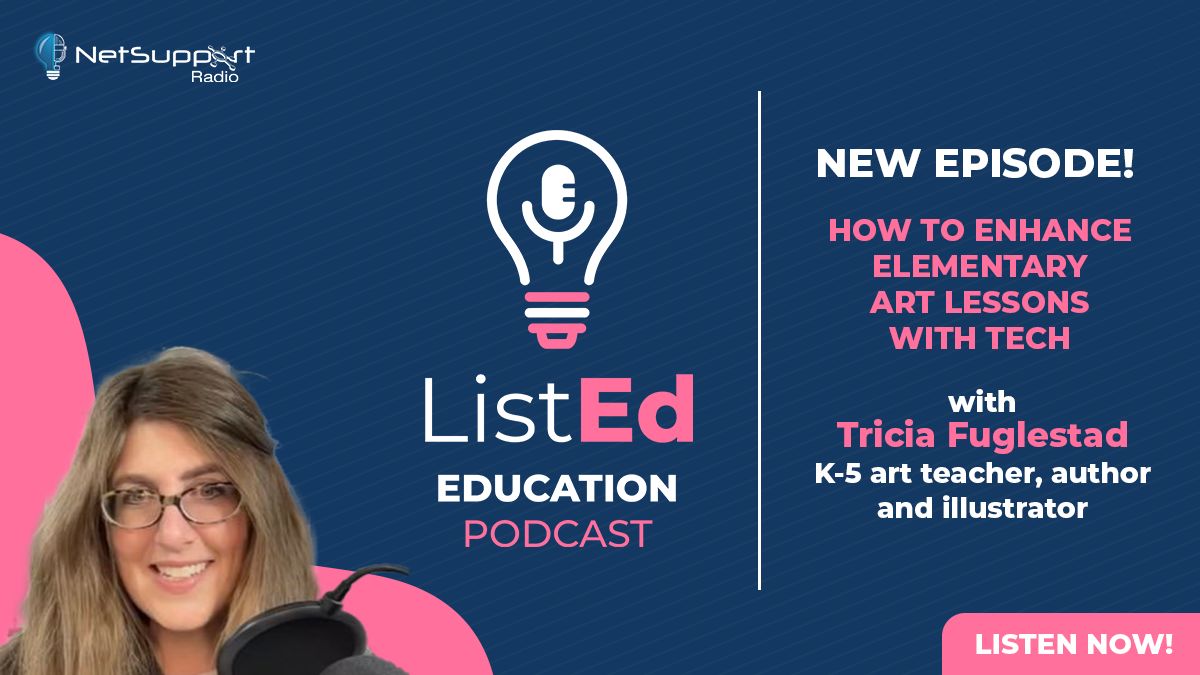 NetSupportInc's tweet image. 🖍️ Art teachers: How are you using tech?

Tricia Fuglestad shares 5 tips to enhance #Elementary art with digital tools like stop-motion animation! Help students express creativity in dynamic new ways in the latest ListEd episode.

buff.ly/lC53x21

#EdTech #TeacherTips
