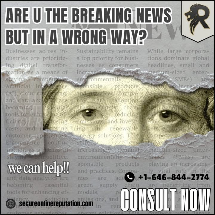 SecureOnlineRep's tweet image. Trending for the wrong reasons? We’ll make sure your next headline is a comeback story.&quot;
💻 Visit: bit.ly/3tQLuiX?utm_so…

#ReputationRecovery #OnlineCrisisControl #SecureYourName #ReputationRepair #CrisisToConfidence #secureonlinereputation #onlinereputationmanagement…