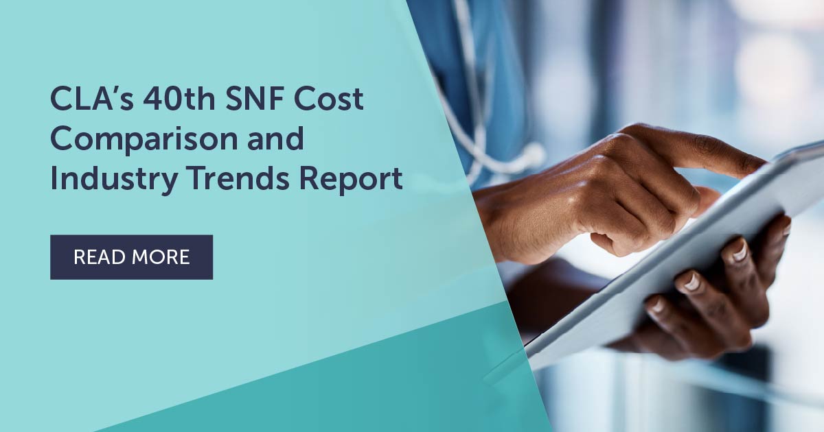 As demographic pressures intensify and policy changes accelerate, SNF operators are called to advance reimbursement sophistication, focus on quality, and strengthen business acumen. CLA’s report offers actionable insights for the decade ahead. claconnect.com/en/resources/w…