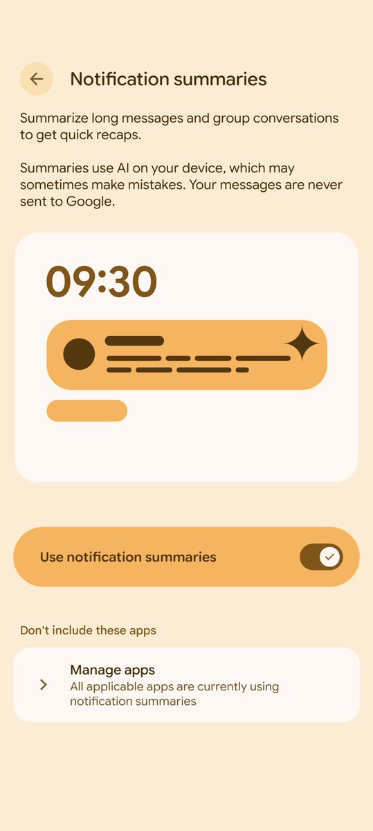 GreenShades9's tweet image. I got Notification summaries on my #Pixel10ProXL.

#GooglePixel    #TeamPixel #GoogleAI