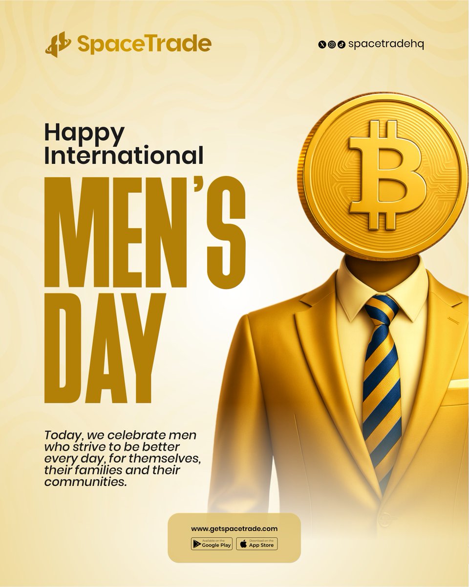 Happy International Men’s Day to all the amazing men!

We see you, we appreciate you, and we celebrate your strength and consistency. 💪